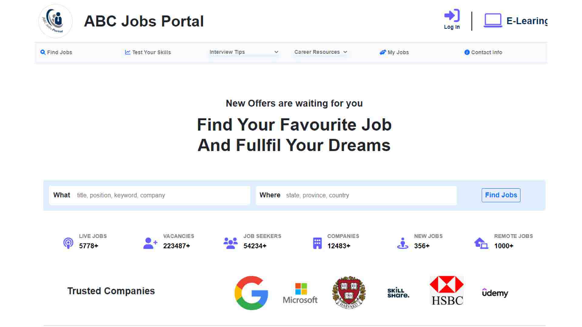 ABC Jobs Portal